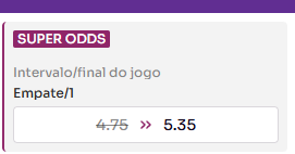 Super odds para Noruega x Suécia