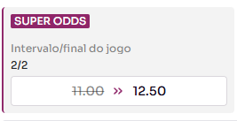 super odds para Dinamarca x RD Congo