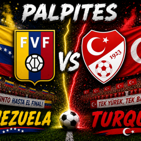 Venezuela x Turquia palpite: análise, escalações e onde assistir ao amistoso (06/06/2026)