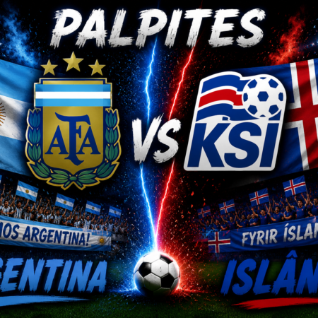 Palpite Argentina x Islândia — Análise, escalações e Onde Assistir (09/06)