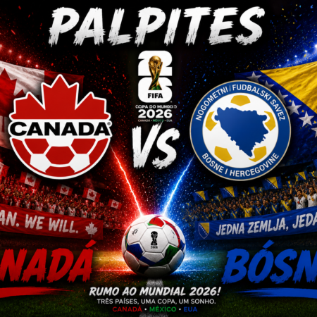 Canadá x Bósnia palpite: Análise, escalações e onde assistir (12/06)