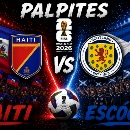 Palpite Haiti x Escócia: análise, odds e onde assistir — Copa do Mundo 2026 (13/06)