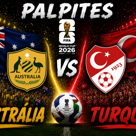Austrália x Turquia: palpite, escalações e onde assistir — Copa do Mundo 2026 (14/06)