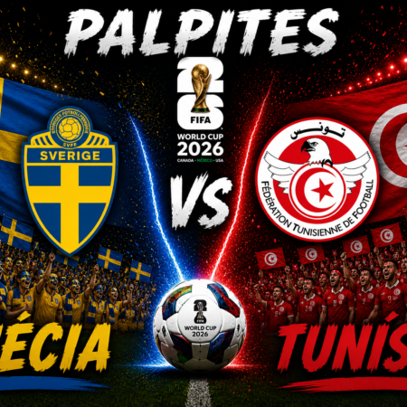 Suécia x Tunísia palpite: análise, escalações e onde assistir – 14/06