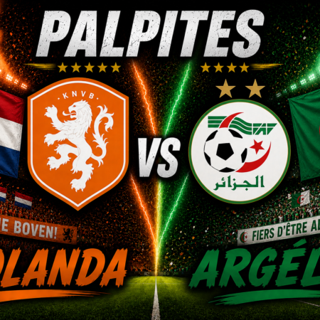 Palpite Holanda x Argélia: prognóstico, odds e onde assistir – 03/06/2026