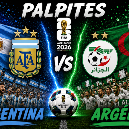 Palpite Argentina x Argélia: odds, escalações e onde assistir — 16/06