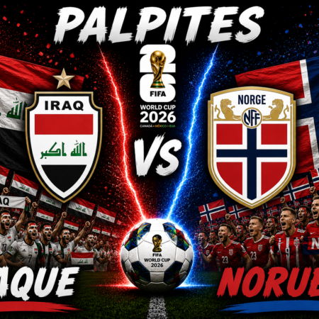 Palpite Iraque x Noruega: odds, escalações e onde assistir — 16/06