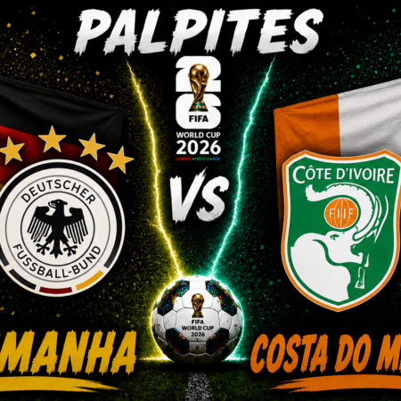 Alemanha x Costa do Marfim: Palpites, Odds e Onde Assistir — Copa do Mundo 2026