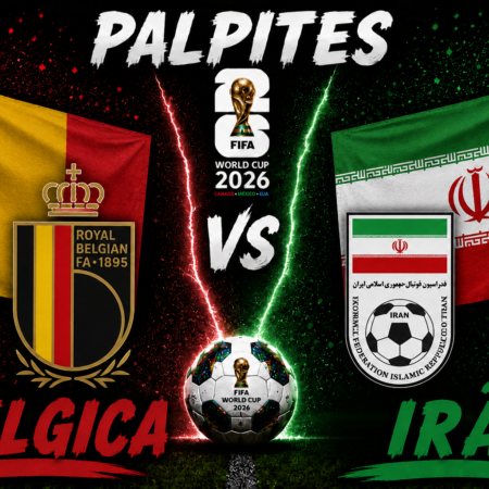 Palpite Bélgica x Irã: prognóstico, odds e onde assistir — 21/06