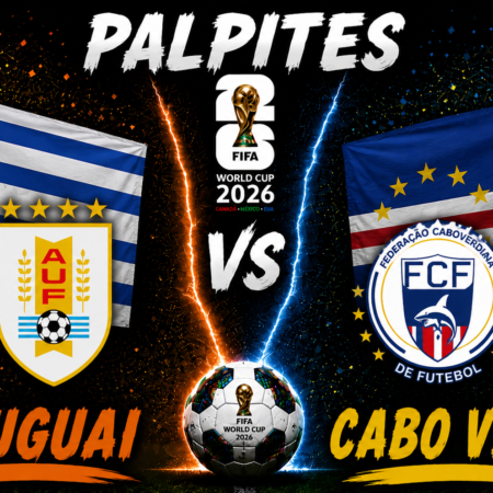 Palpite Uruguai x Cabo Verde: prognóstico, odds e onde assistir — 21/06