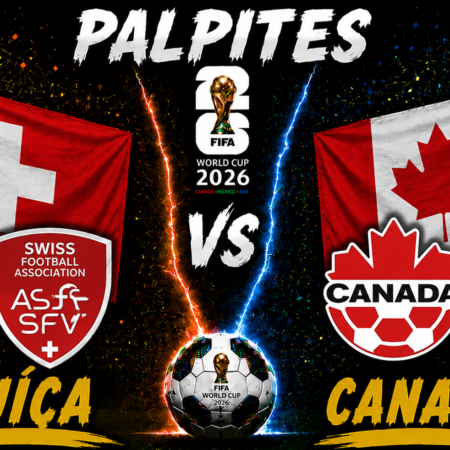 Palpite Suíça x Canadá: odds e escalações pela 3ª rodada do Grupo B