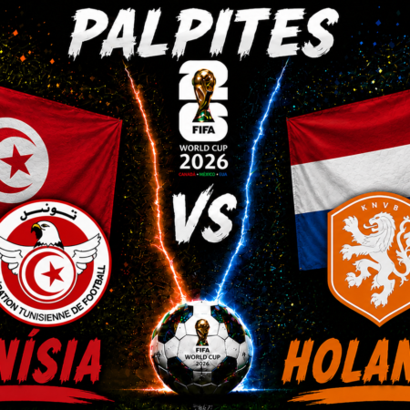 Palpite Tunísia x Holanda: prognóstico, odds e escalações — Copa do Mundo 2026 (25/06)
