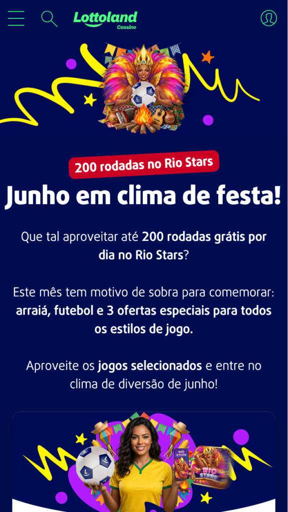 captura de tela das rodadas grátis da Lottoland